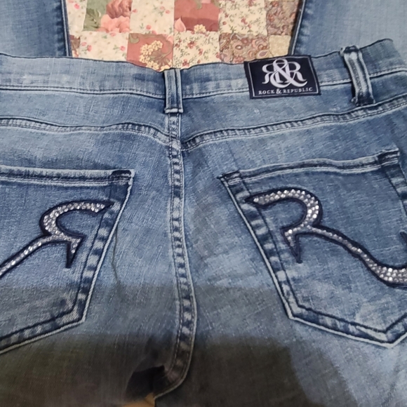 Blue Jeans Size 10.By Rock & Republic - Picture 4 of 8